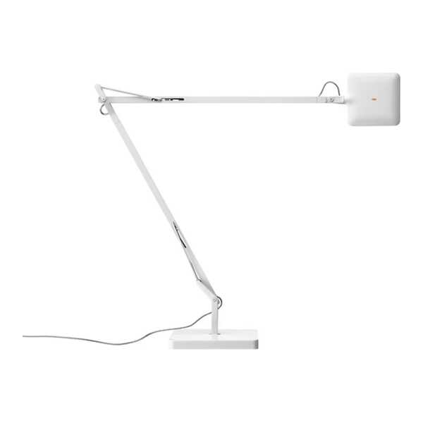 Flos Kelvin T LED Tischleuchte Weiß hochglänzend