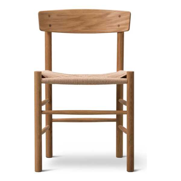 Fredericia Furniture J39 Stuhl Geölte Eiche-geflochten Natur