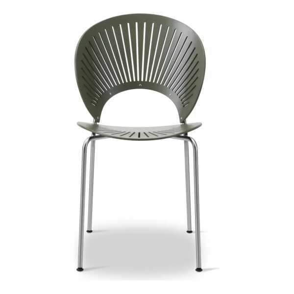 Fredericia Furniture Trinidad 3398 Stuhl Khaki green-krom