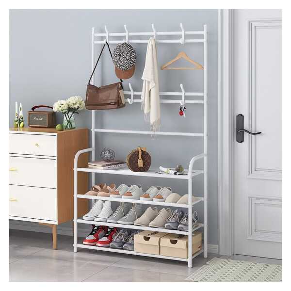 HTI-Living Garderobe Multifunktionale Garderobe mit Schuhregal