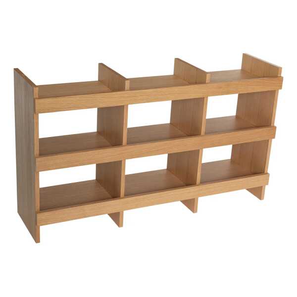 Hübsch Interior - Momentum Standregal 120 x 31 x 70 cm, Eiche