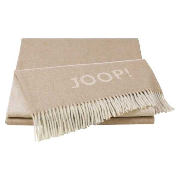JOOP! Plaid Fine Doubleface ¦ beige ¦ Wollmix ¦ Maße (cm): B: 130 H: 1 Dekokissen & Decken > Kuscheldecken & Wohndecken - Höffner