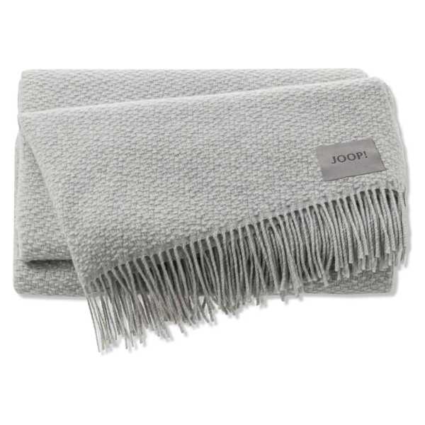 JOOP! Plaid Fine Woven ¦ silber ¦ Wollmix ¦ Maße (cm): B: 130 H: 1 Dekokissen & Decken > Kuscheldecken & Wohndecken - Höffner