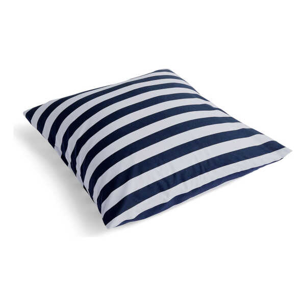 Kissenbezug Été midnight blue and light grey 50 cm L