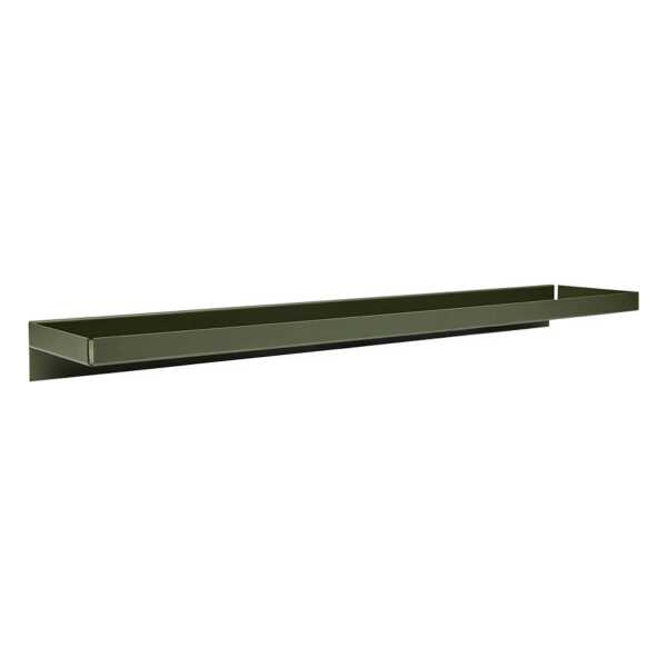 OYOY - Bakku Wandregal, L 80 cm, olive