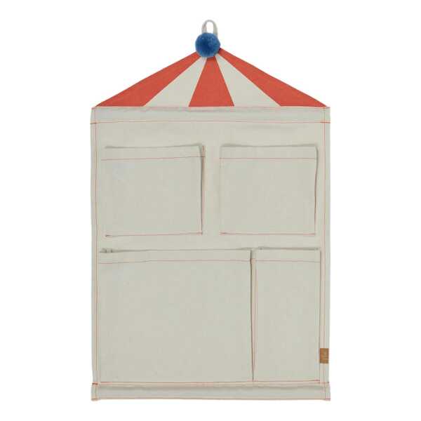 OYOY Mini - Circus Wandaufbewahrung 1, clay / red