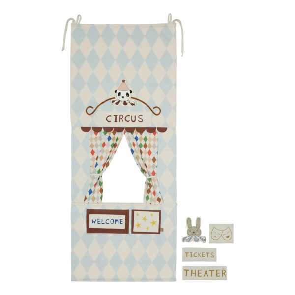 OYOY Mini - Theater & Circus Türspielmatte, multi