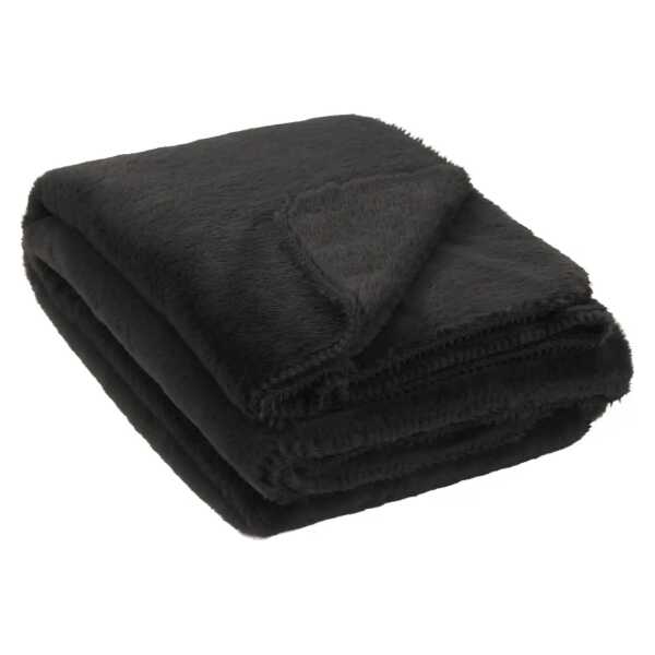SCHÖNER WOHNEN Kollektion Plaid Chic ¦ grau ¦ Synthetik ¦ Maße (cm): B: 140 Dekokissen & Decken > Kuscheldecken & Wohndecken - Höffner