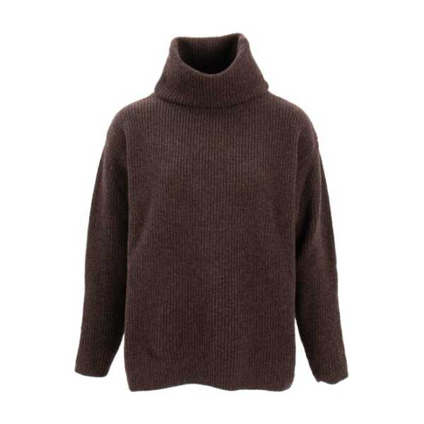 Sätila - Women's Sandby Polo Sweater - Wollpullover Gr S braun