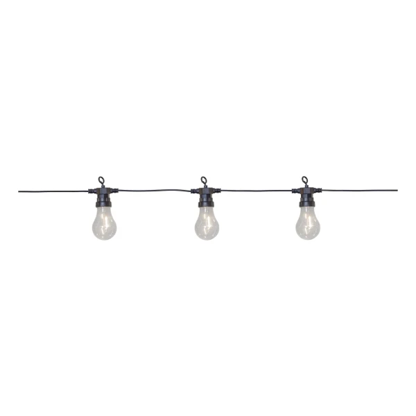 Scandi Essentials Wisp Lichterkette schwarz 405 cm, 10 Lichter