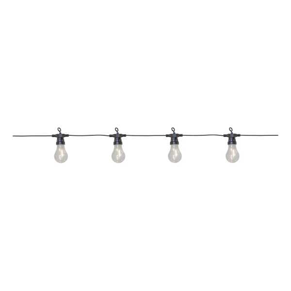 Scandi Essentials Wisp Lichterkette schwarz 855 cm, 20 Lichter