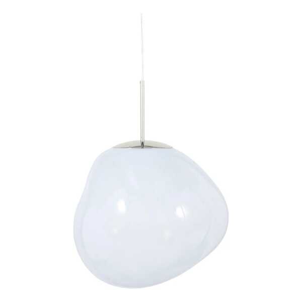Tom Dixon Melt Pendelleuchte LED Opal-silver