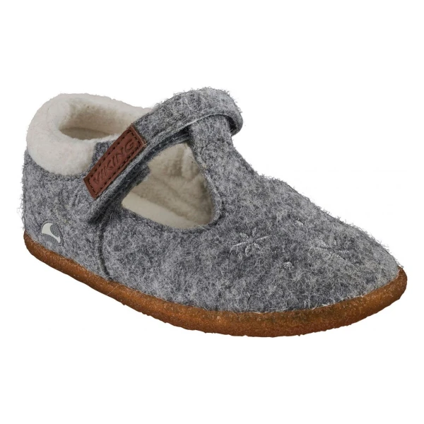 Viking Footwear Mädchen Kinder Hausschuh mit Klettverschluss &...
