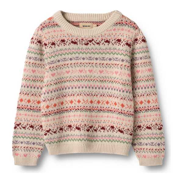WHEAT Strickpullover Jaquard Pullover Olga