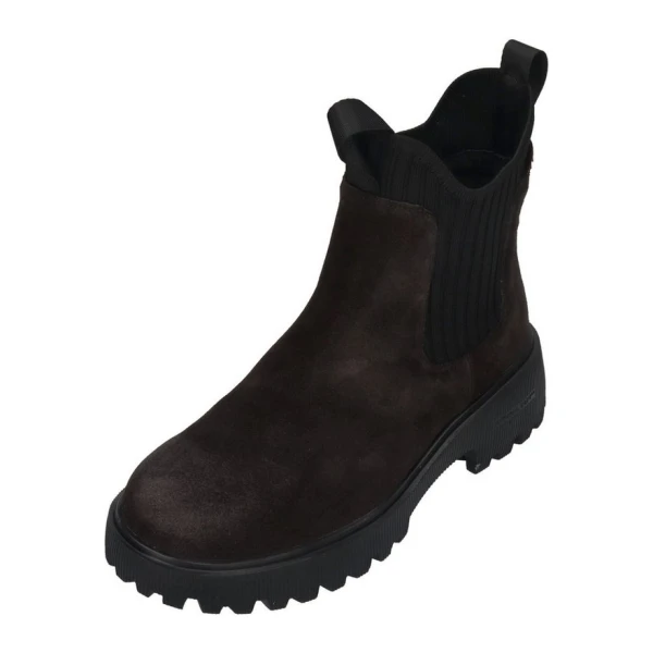 WODEN ISABELLA S Chelseaboots Chocolate