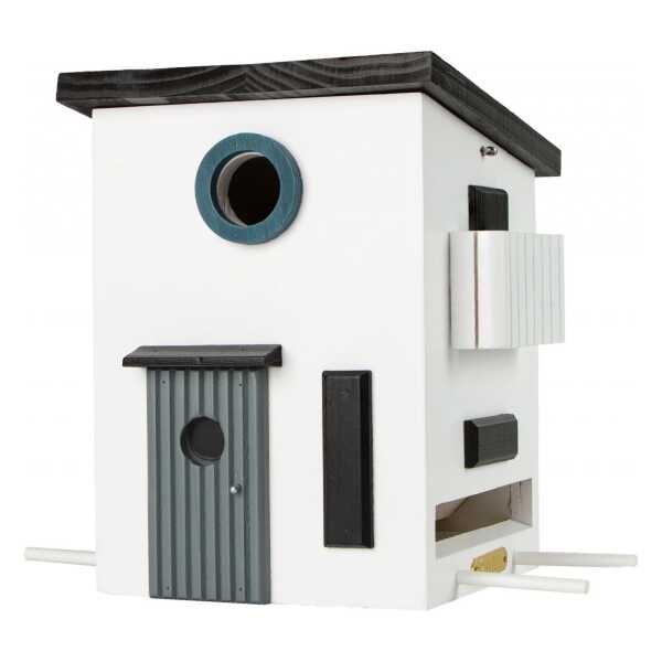 Wildlife Garden Multiholk Bauhaus plus Futterhäuschen / Nistkasten""