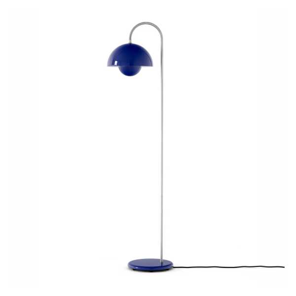 &Tradition - FlowerPot Stehleuchte VP12, cobalt blue