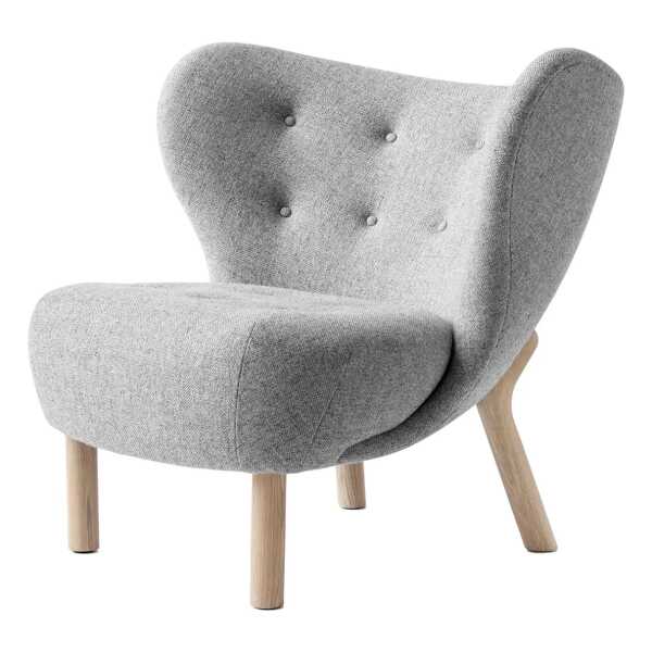 &Tradition Little Petra VB1 Sessel Eiche weiß geölt-Hallingdal