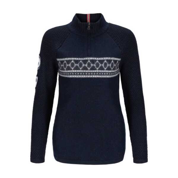 Amundsen Sports - Women's Boiled Ski Sweater - Merinopullover Gr S blau