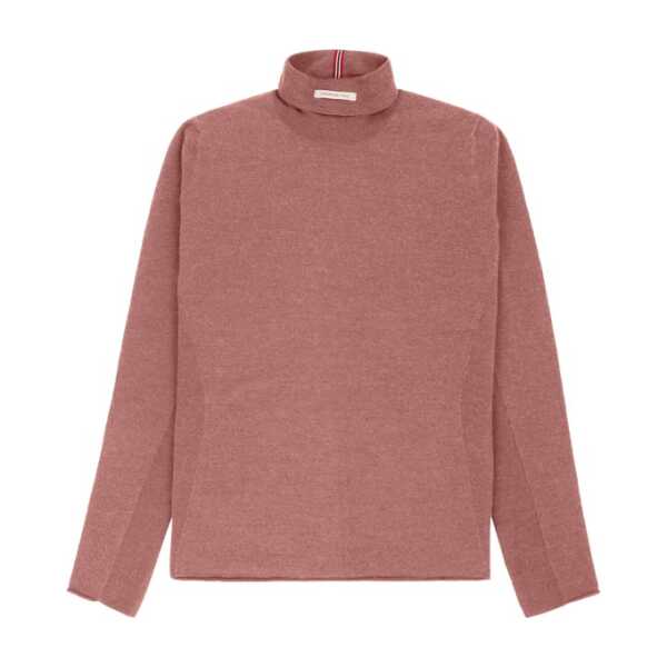 Amundsen Sports - Women's Boiled Turtle Neck - Merinopullover Gr S rosa/braun