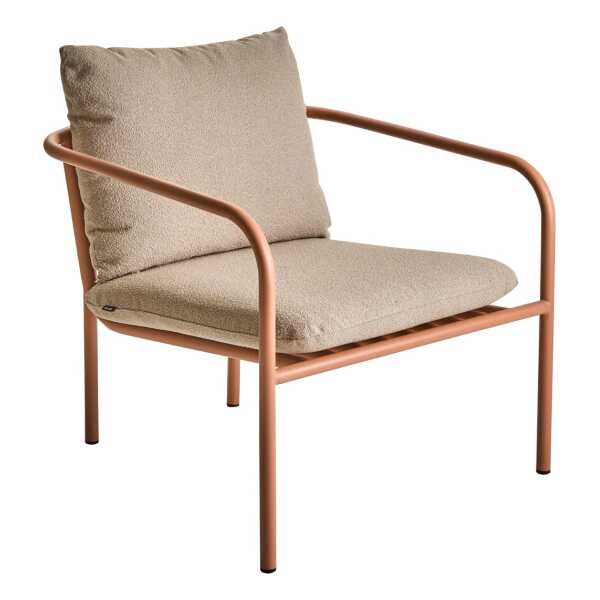Brafab Bendt Loungesessel Teddy beige-peach