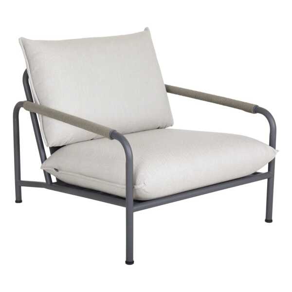 Brafab Lerberget Loungesessel Anthracite-Asche