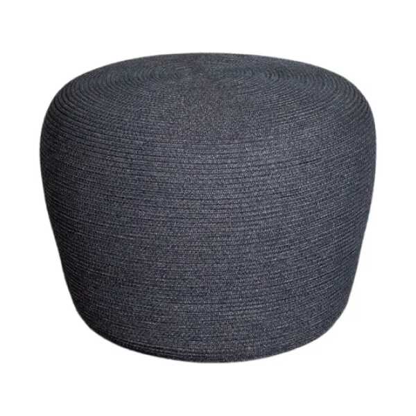 Cane-line Circle Fußhocker Ø52 cm Dark Grau
