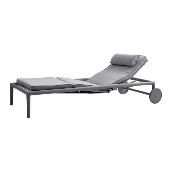 Cane-line Conic Sonnenliege Light Grey