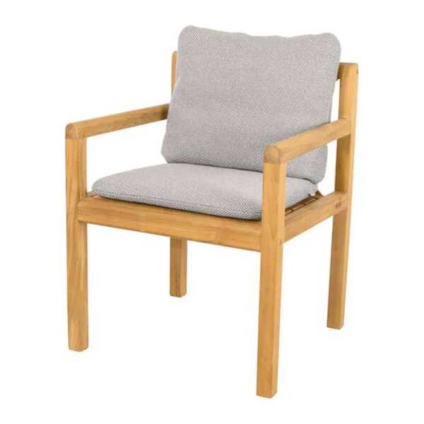 Cane-line Grace Stuhl Cane-Line focus Light Grey, Teak