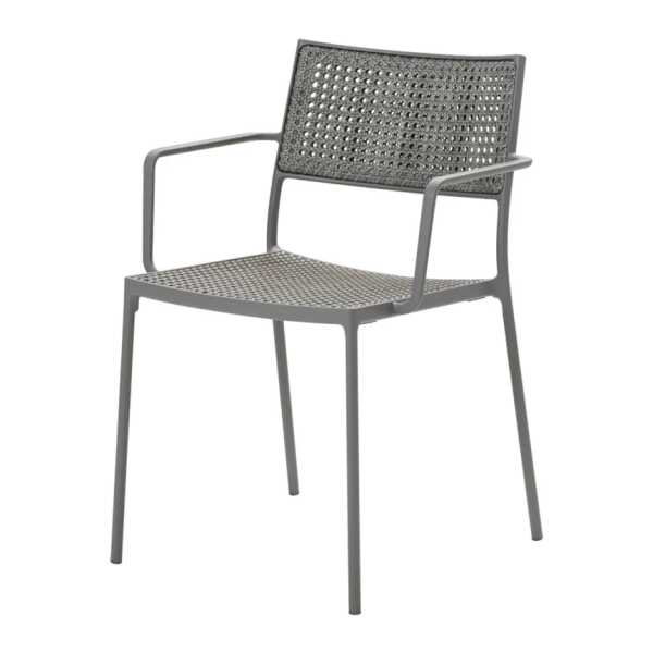 Cane-line Less Armlehnstuhl Light Grey