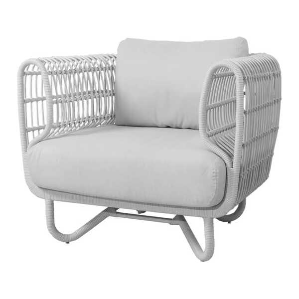 Cane-line Nest Loungesessel Weave White, Cane-Line Matt White