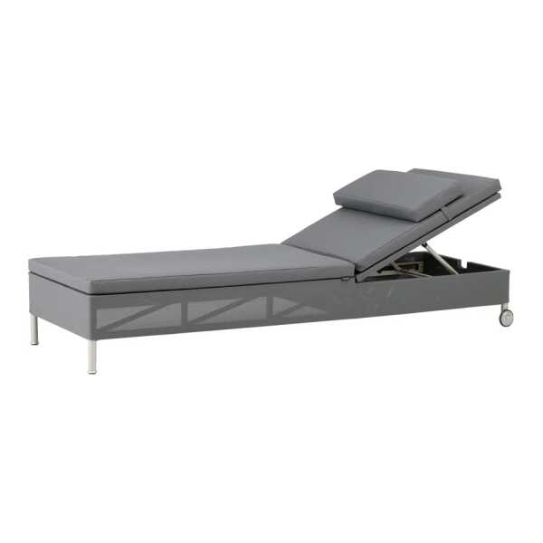 Cane-line Rest Sonnenliege Cane-Line Matt Grey, einfach
