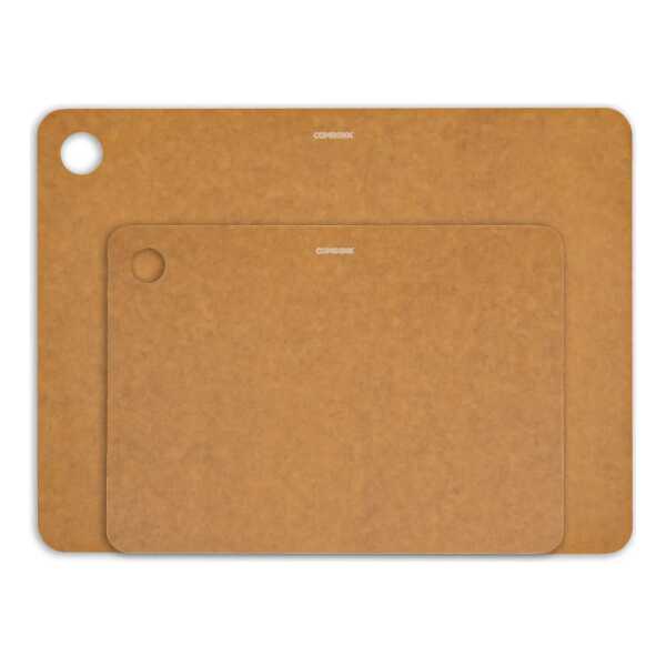 Combekk Combekk Schneidebrett Holz 2-teilig Brown