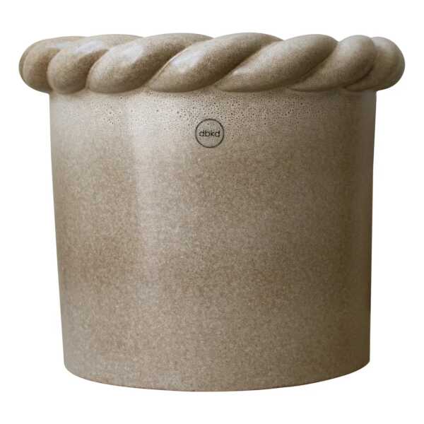 DBKD Twine Blumentopf Ø22cm Beige