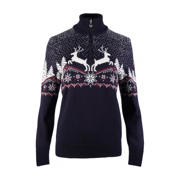 Dale of Norway - Women's Dale Christmas Sweater - Merinopullover Gr M blau
