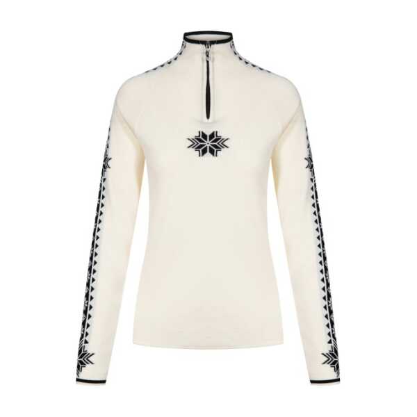 Dale of Norway - Women's Geilo I - Merinopullover Gr S weiß