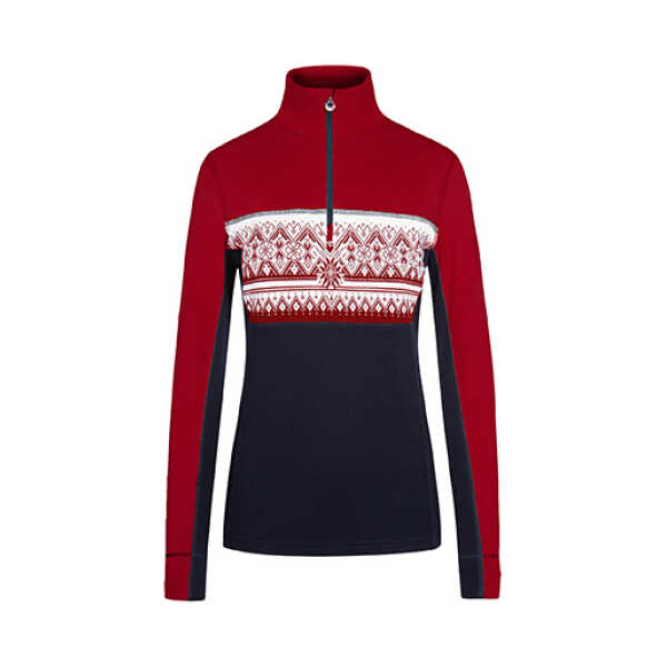 Dale of Norway - Women's Moritz Sweater - Merinopullover Gr XL rot