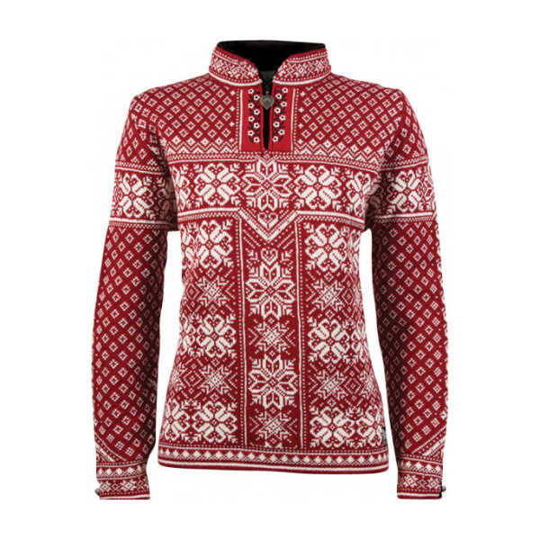 Dale of Norway - Women's Peace Sweater - Wollpullover Gr XL rot