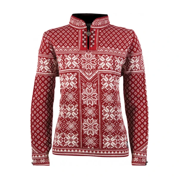 Dale of Norway - Women's Peace Sweater - Wollpullover Gr XL rot
