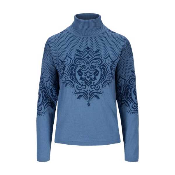 Dale of Norway - Women's Rosendal Sweater - Merinopullover Gr S blau