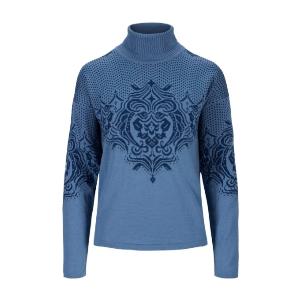 Dale of Norway - Women's Rosendal Sweater - Merinopullover Gr S blau
