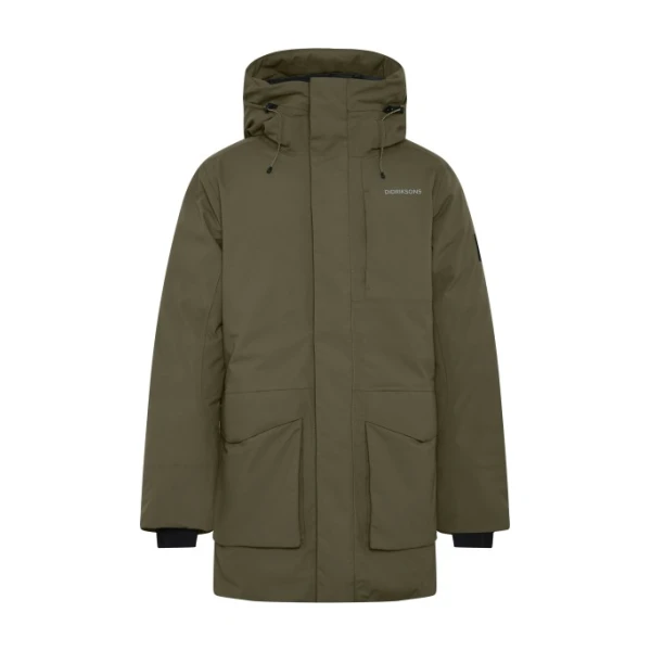 Didriksons - Akilles Parka 2 - Parka Gr S oliv