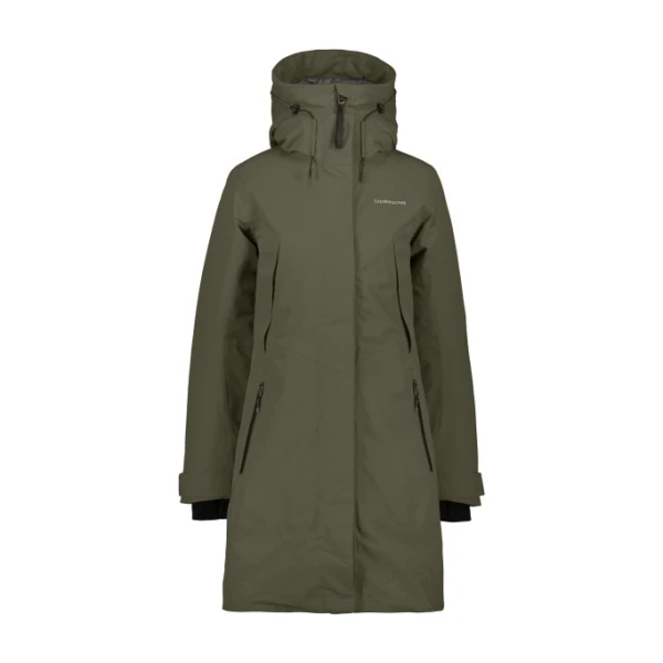 Didriksons - Women's Antje - Mantel Gr 38 oliv
