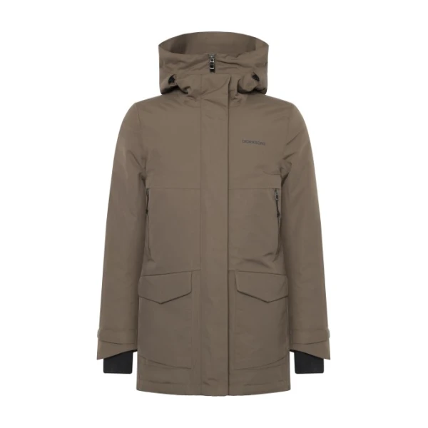 Didriksons - Women's Frida Parka 7 - Mantel Gr 34 braun/grau