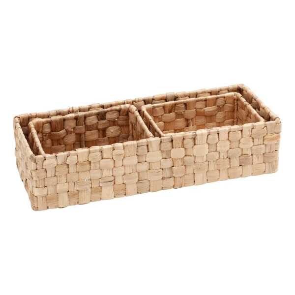 Dixie Lily Aufbewahrungsbox Panama 3-teilig Natural