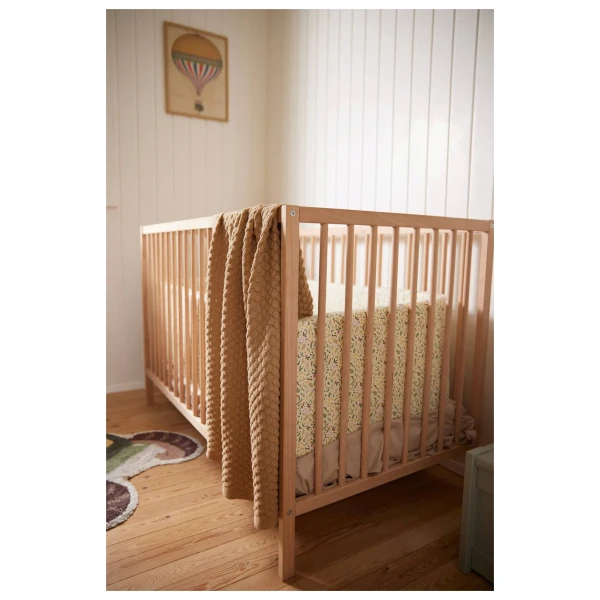 Filibabba Gestrickte Babydecke GOTS - Ivory Cream