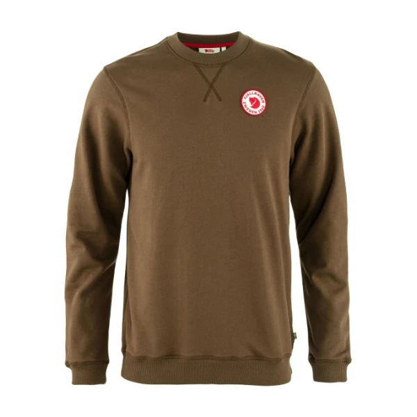 Fjällräven - 1960 Logo Badge Sweater - Pullover Gr L braun