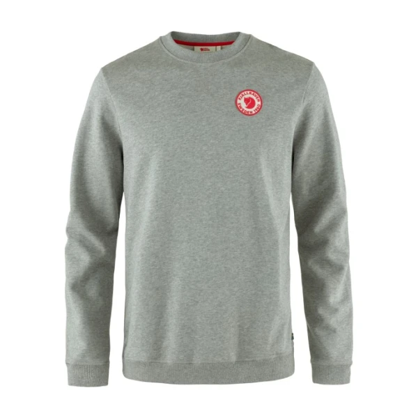 Fjällräven - 1960 Logo Badge Sweater - Pullover Gr M grau