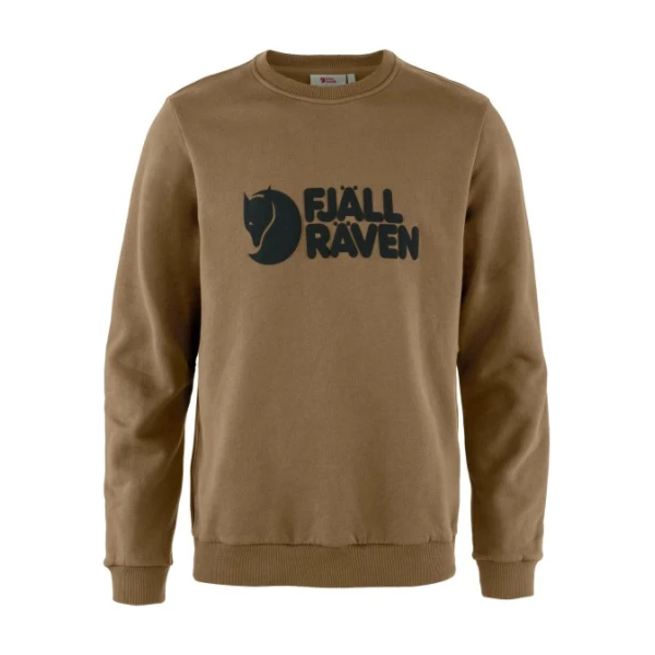Fjällräven - Fjällräven Logo Sweater - Pullover Gr L braun