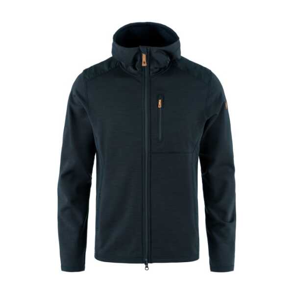 Fjällräven - Keb Fleece Hoodie - Fleecejacke Gr S blau